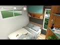 🏡 Design of a nice tiny house 6x8 meters 💕