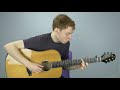 Ed Sheeran - Perfect - Fingerstyle Guitar Cover by James Bartholomew