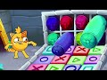 The Naughty Gray Crayon Song 🖍️🎨 Find The Color! Kids Songs 😻🐨🐰🦁 by Baby Zoo & Friends