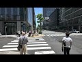 Japan - Meet real sumo wrestlers! Tokyo Station to Ryogoku Long Walking Tour [4K/HDR/Binaural]