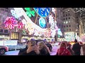 New York Christmas HDR 4k Walk Night - 41°f Evening Walking Tour In Manhattan NY In December