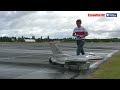 Could be real ! Turbine RC Avro Vulcan Bomber with F-16 Fighter Jet escort