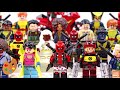 Deadpool 2 & The X-Men Unofficial LEGO Minifigures