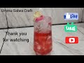DIY||tutorial strawberry mojito candle art||kreasi lilin cantik bentuk minuman strawberry mojito