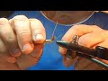 FLY TYING-BLUE WINGED OLIVE CDC MAYFLY-THE DEADLIEST FLIES