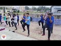 Amusement Park Yoga Aerobics | Dally Morning Yoga | #Aerobics Workout For Weight Loss