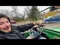 Driving around town in a 1926 Ford Model T. (Uncut)