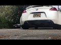 370z cold start (straight pipe)