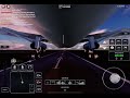 Landing for the first time in Project flight