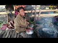 Most Relaxing  Shepherd Life | Nepal | Rainy Day | Organic shepherd  Food | Real Shepherd Life