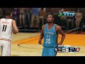 NBA 2K14 PS4 My Career Playoffs CFG5 - Durant and Westbrook Fall!