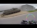 Summer ride: Entering Bovington Tank Museum