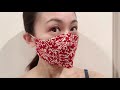 Just 3 minutes!!! Easy mask tutorial | DIY mask