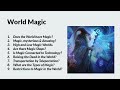 MYSTICAL FANTASY World Building - Game Master Preparation #12 🔴#4k  LIVE