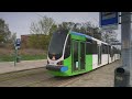 Poland, Szczecin, tram 11 ride from Matejki to Dobromiry