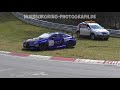 Crash VLN 1 2018 - Nürburgring Nordschleife - Lexus RCF - 24.03.2018