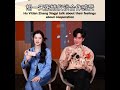 [ENG SUB] Hu Yitian & Zhang Jingyi Interview for Blossom in Adversity