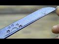 Restoration of 100-Year-Old Uzbek PCHAK Knife