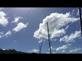 Hand launch unregistered Blade Chroma drone from catamaran