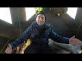Ice Fishing On a REMOTE Mountain Lake in -20 degrees - Catch, Cook and Camp [ENGLISH SUBTITLES]