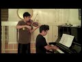 Samidare (Early Summer Rain) - Naruto Shippuden - Violin, piano duet