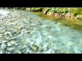 【自然音】せせらぎ - 4 / 1 Hour Nature Sounds - Babbling Brook Sounds