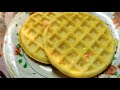 Trying mini waffle maker machine electric [shopee malaysia]
