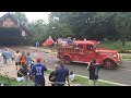 Lots and lots of fire trucks - 2016 Antique Fire Truck Parade Frankenmuth Michigan GLIAFAA