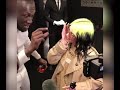 Stormzy and Billie Eilish meet at the Brit awards