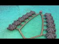 Maldives in 4K: Serene Island Retreat with Soothing Music for Relaxation