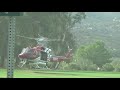 California Fire landing in a Park in Rancho Bernardo