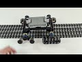 LEGO Rover 8x8 UPGRADE - snow experiment & evolution off-road AWD RC 4-motor separate axes vs tracks