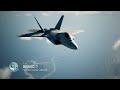 ACE COMBAT™ 7: SKIES UNKNOWN F22 Raptor vs. SU57 Felon