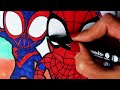 Spidey and His Friends Coloring Pages | Spidey Coloring | Marvel's Coloring | Alan Walker - Fade
