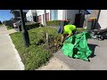 Random Door Knocking - Free Yard Clean Up - Ultra Satisfying