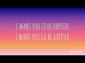 Marshmello,Bastille-Happier(Lyrics)