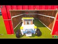 How To Build A Flatbed Gooseneck Trailer and Truck in LEGO Fortnite!