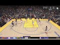 NBA 2K24 Eaton to Dray to Steph for three!