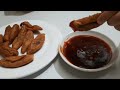 Fried kikiam with Spicy sauce