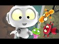 Help Giving Tricked | Rob The Robot | Cartoons for Kids | Learning Show | STEM | Robots & Science