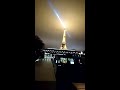 Eiffel Tower & mini Paris Statue of Liberty as seen on #CapitaineFracasse ride along river Seine