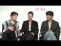 XO, Kitty cast on Learning English, Dating Advice, and Developing Characters