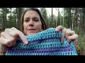 Easy gradient stripe crochet blanket:  Rainbow Over Chama