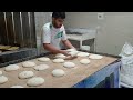 bakery that make one kind of iranian bread every day |bread making | iranian bread making