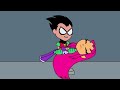 GLITCH EPIDEMIC: Boyfriend Saves Corrupted Teen Titans Go! | Friday Night Funkin' Animation