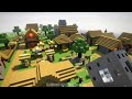 Different Black Holes vs Minecraft Village | Teardown