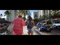 🇺🇸  Honolulu, HI - Waikiki Beach Strip - ASMR 4K Walking Tour