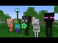 Monster School: Family Zombie Life - Sad Story But Happy Ending - Minecraft Animation