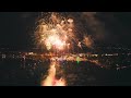 Lake Okoboji Iowa Fireworks at Arnolds Park 8k Aerial Footage by Cole Netten Part 107 - Inspire 3