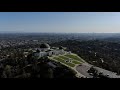 DJI Drone fly/flyover Griffith Observatory.